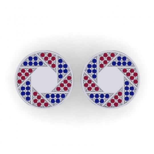 Shutter Gemstone Cufflinks