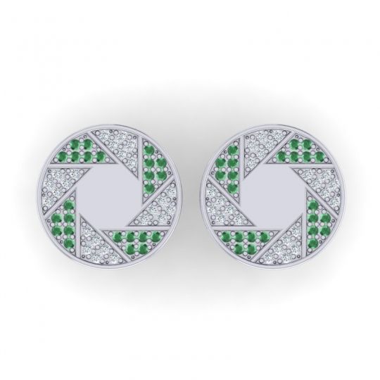Shutter Gemstone Cufflinks