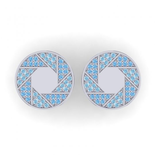 Shutter Gemstone Cufflinks