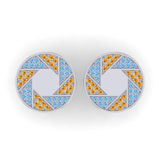 Shutter Gemstone Cufflinks