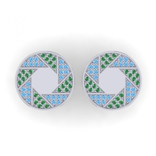 Shutter Gemstone Cufflinks