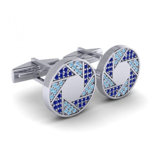 Shutter Gemstone Cufflinks