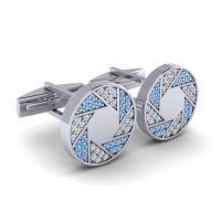 Shutter Gemstone Cufflinks