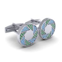 Shutter Gemstone Cufflinks