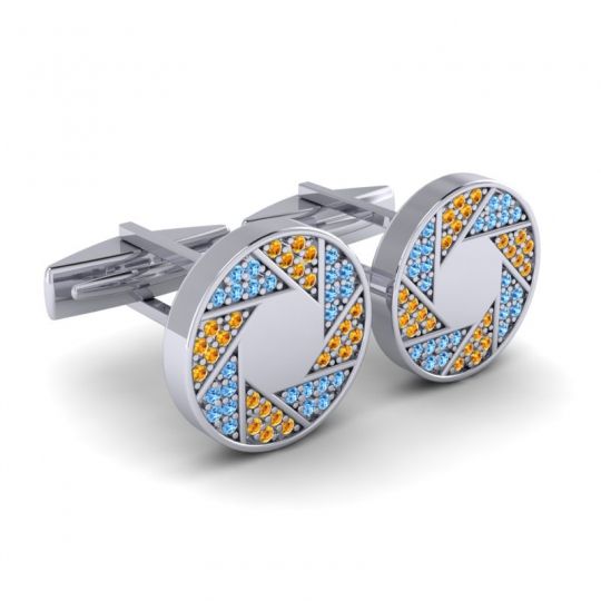 Shutter Gemstone Cufflinks