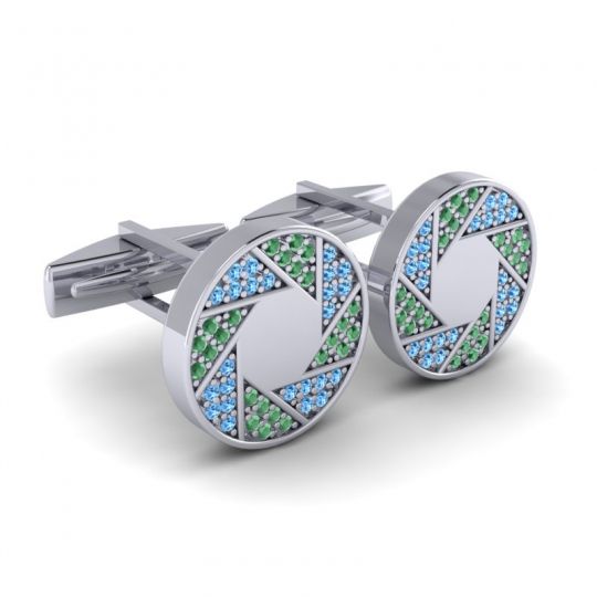 Shutter Gemstone Cufflinks