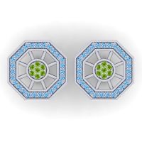 Zapha Gemstone Cufflinks