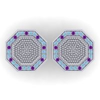 Mizrita Gemstone Cufflinks