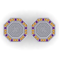 Mizrita Gemstone Cufflinks
