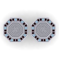 Mizrita Gemstone Cufflinks