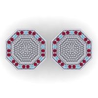 Mizrita Gemstone Cufflinks