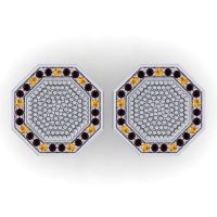 Mizrita Gemstone Cufflinks