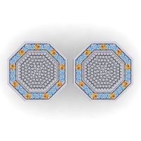 Mizrita Gemstone Cufflinks