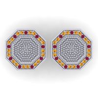 Mizrita Gemstone Cufflinks
