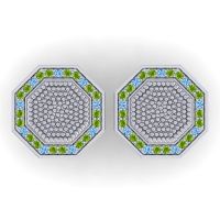 Mizrita Gemstone Cufflinks