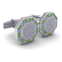 Mizrita Gemstone Cufflinks