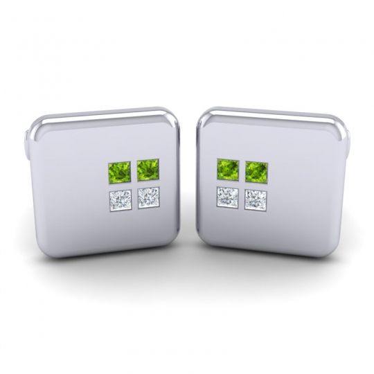 Mantra Gemstone Cufflinks