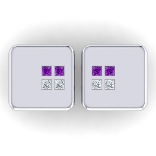 Mantra Gemstone Cufflinks