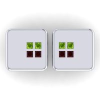Mantra Gemstone Cufflinks