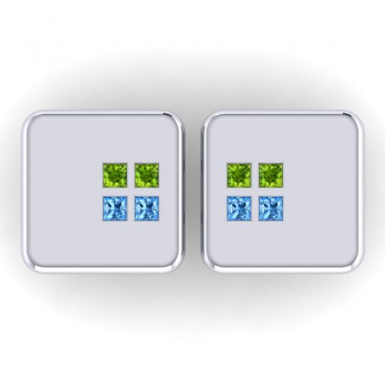 Mantra Gemstone Cufflinks